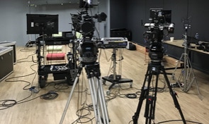 professional cinema video cameras and monitors